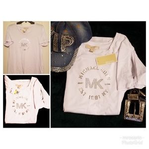 Michael Kors logo classic top